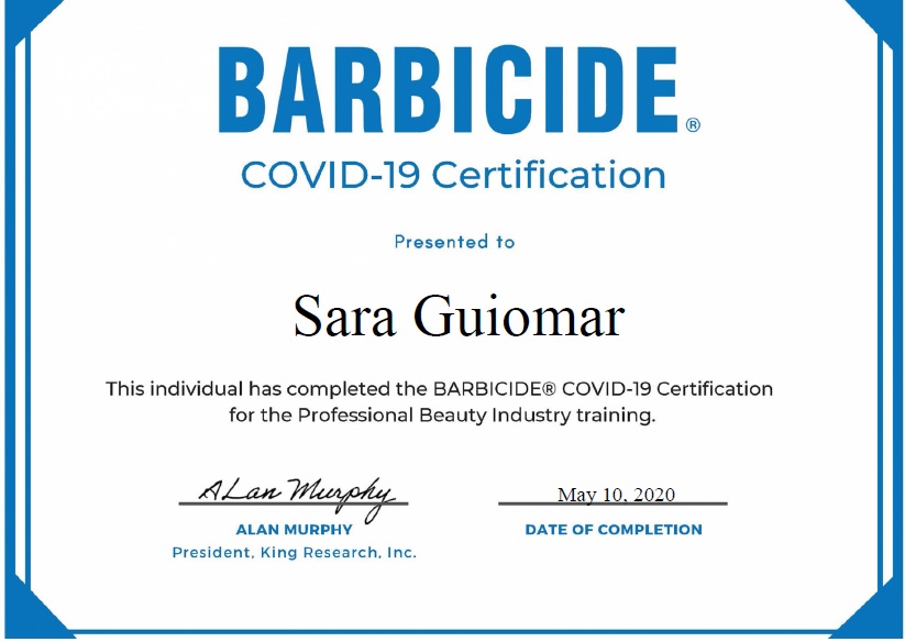 Certificado Covid19